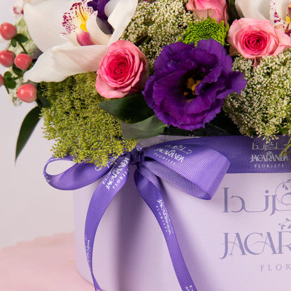jacaranda Diffuser Flower & flowers box